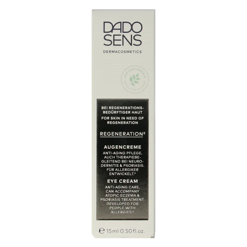Dado Sens Regeneration E eye cream 15 Milliliter