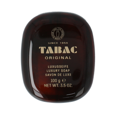 Tabac Original zeep met plastic houder 100.00 Gram