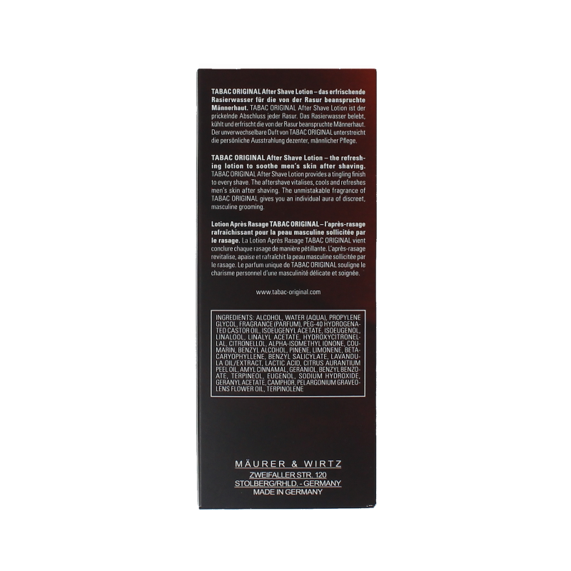 Tabac Original aftershave lotion 100 Milliliter