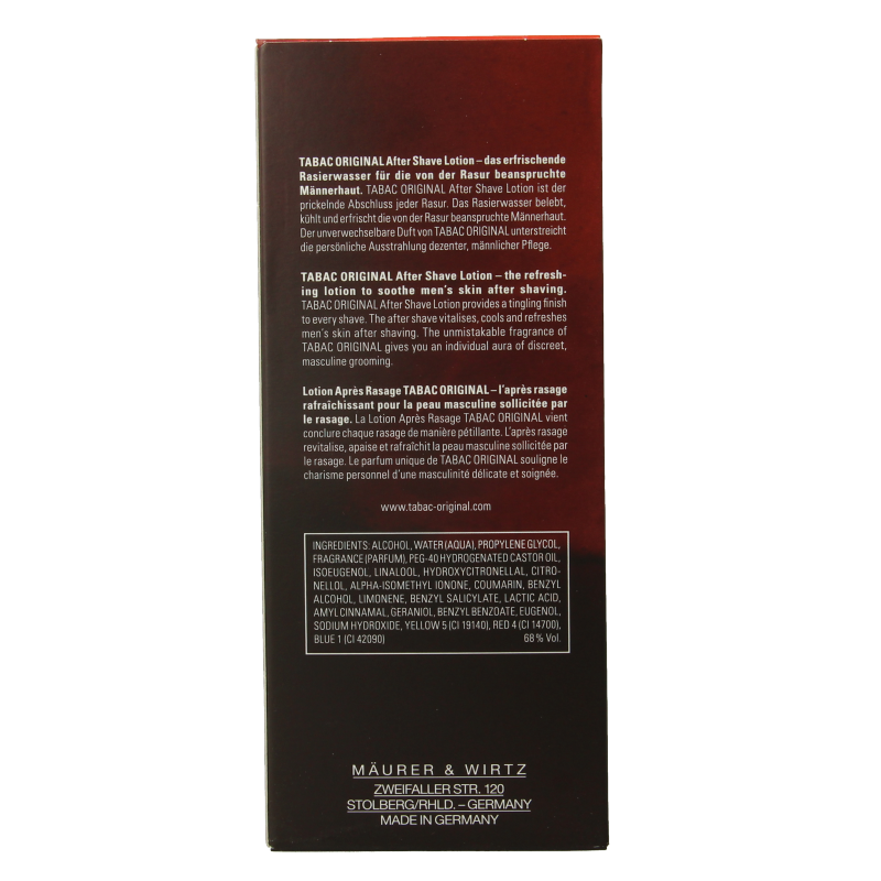 Tabac Original aftershave lotion 150 Milliliter