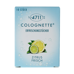 4711 Colognettes tissues lemon 10 Stuks
