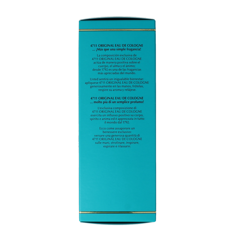 4711 Eau de cologne molanus bottle in folding box 150 Milliliter