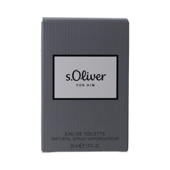 S Oliver For him men eau de toilette natural spray 30.00 Milliliter