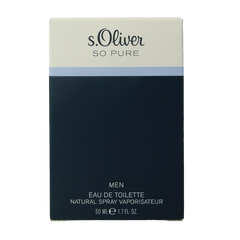 S Oliver So pure men eau de toilette 50 Milliliter