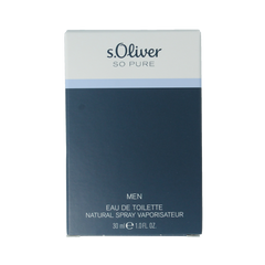 S Oliver So pure men eau de toilette 30 Milliliter
