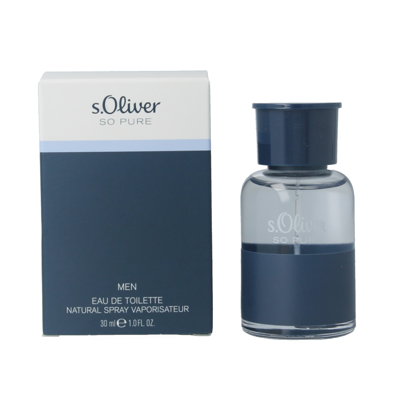 S Oliver So pure men eau de toilette 30 Milliliter