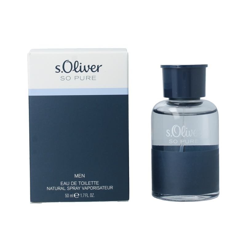 S Oliver So pure men eau de toilette 50 Milliliter