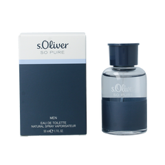 S Oliver So pure men eau de toilette 50 Milliliter