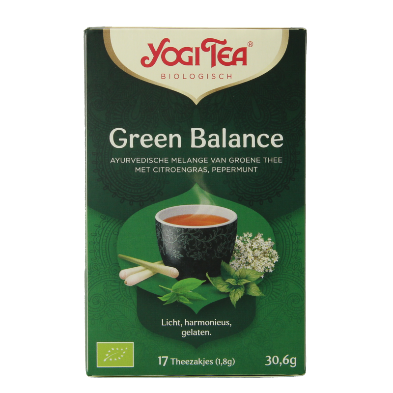 Yogi Tea Green balance bio 17 Zakjes