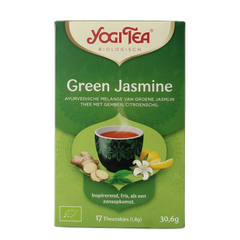 Yogi Tea Green jasmine bio 17 Zakjes