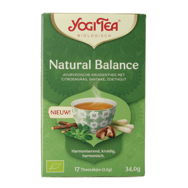 Yogi Tea Natural balance bio 17 Zakjes