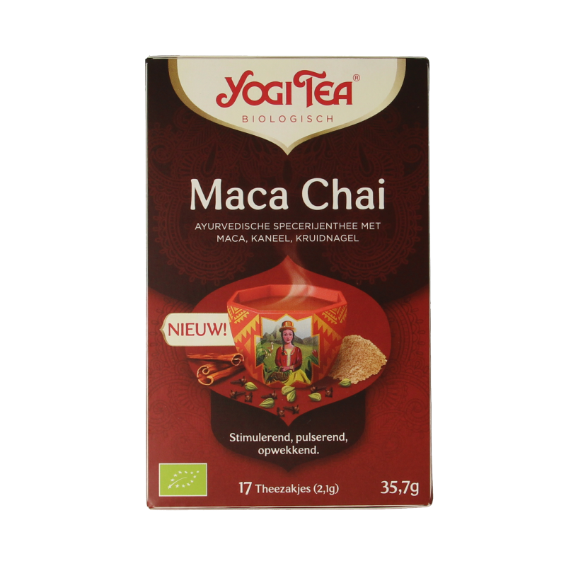 Yogi Tea Maca chai bio 17 Zakjes