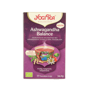 Yogi Tea Ashwagandha balance bio 17.00 Zakjes