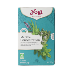 Yogi Tea Yogi® Refresh & Focus Bio 17.00 Zakjes
