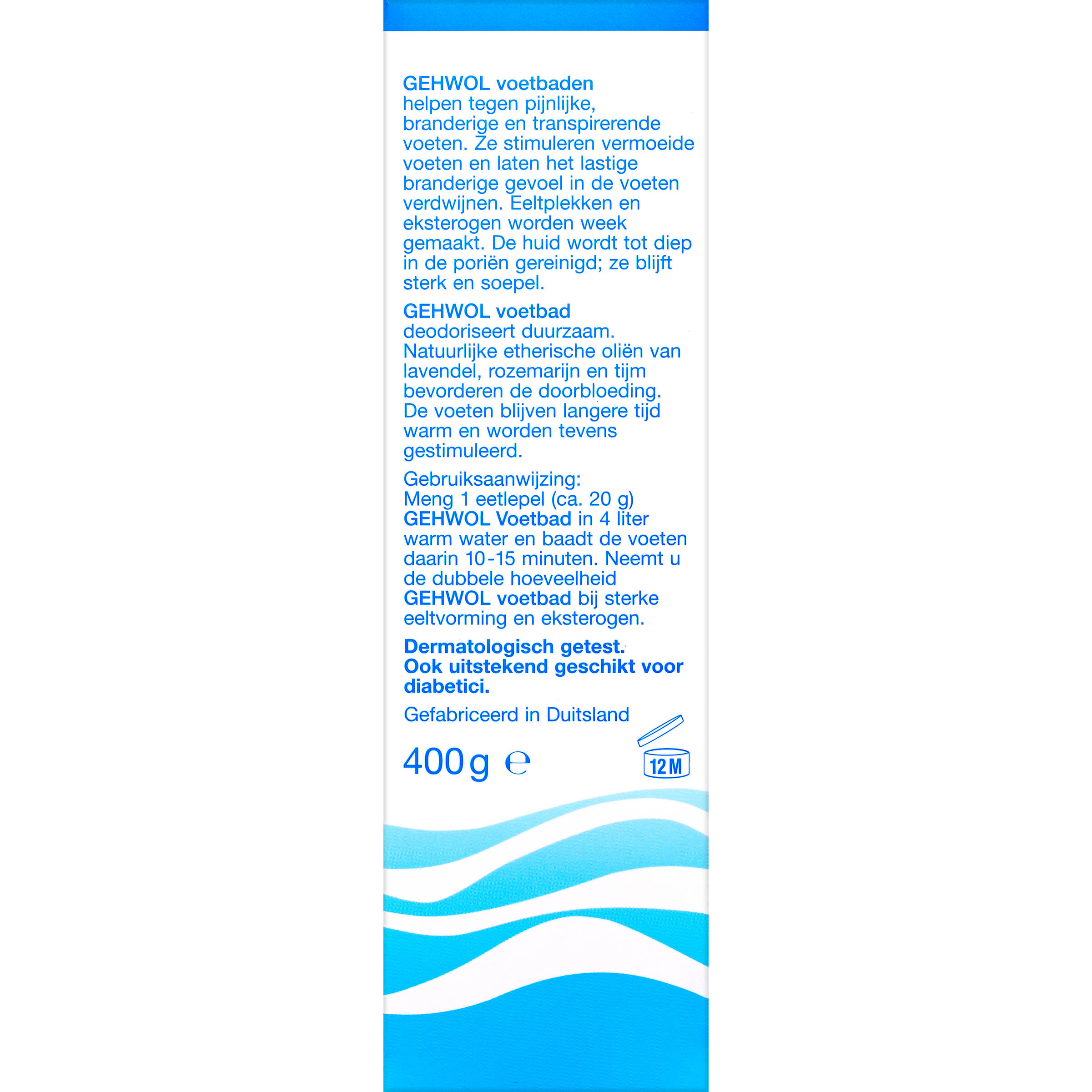 Gehwol Voetbad 400 Gram