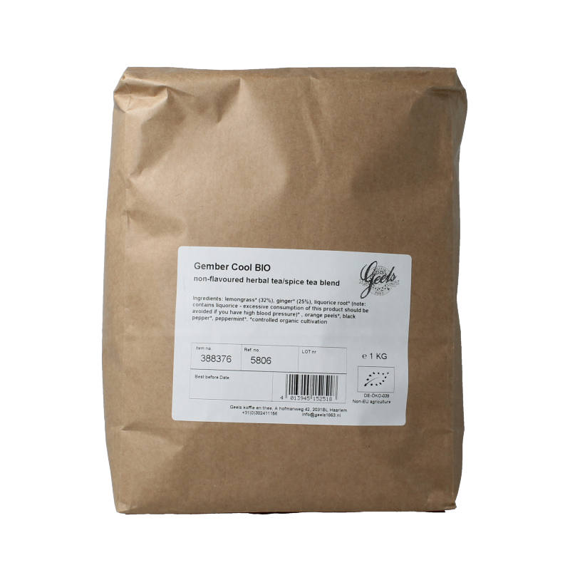 Geels Gember cool bio 1 Kilogram