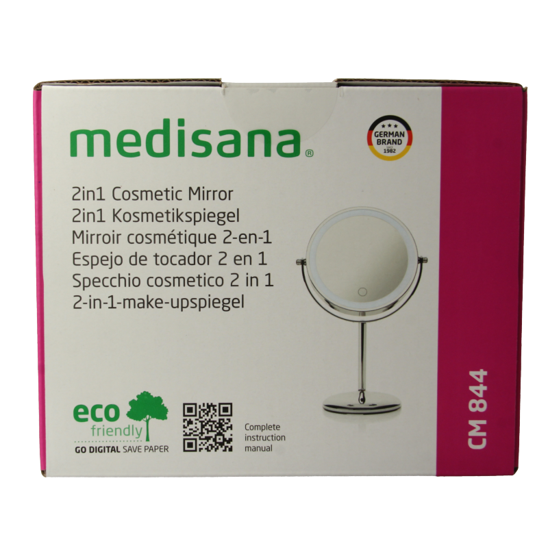 Medisana Cosmeticaspiegel 2 in 1 CM844 1 Stuks