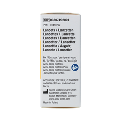 Accu-Chek Softclix lancetten 3307492 25.00 Stuks