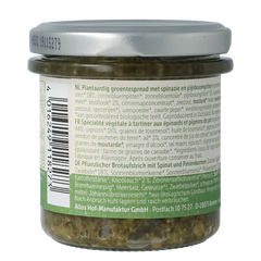 Allos Farm vegetables spinazie & pijnboompitten bio 135 Gram