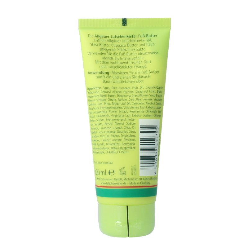 Allgauer Latshen Kiefer Latschenkiefer voetboter 100 Milliliter