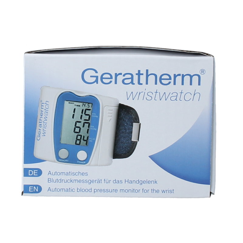 Geratherm Wristwatch bloeddrukmeter pols 1 Stuks
