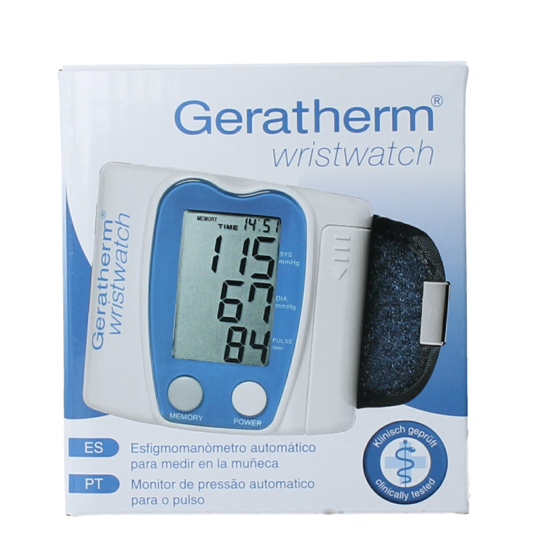 Geratherm Wristwatch bloeddrukmeter pols 1 Stuks