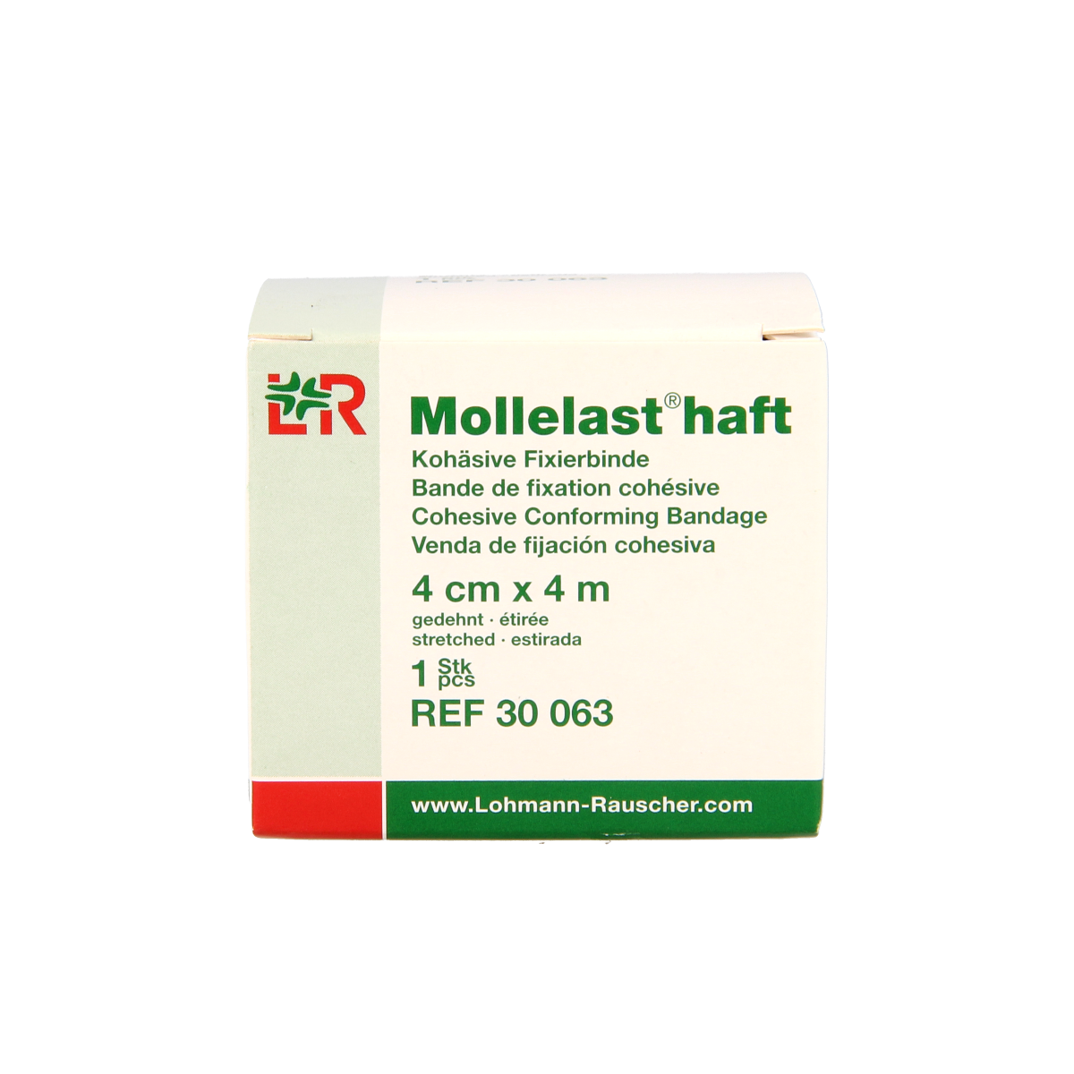 Mollelast Fixatiewindsel haft 4m x 4cm 1.00 Stuks