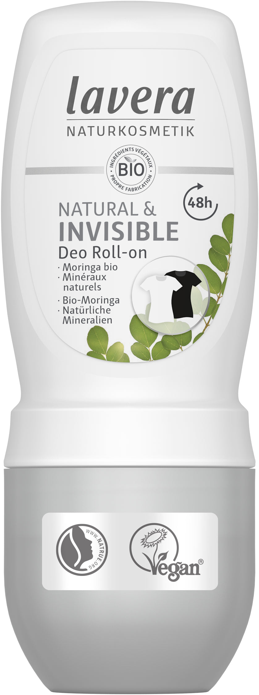 Lavera Deodorant roll-on natural & invisible bio 50 Milliliter