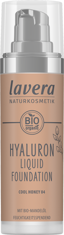 Lavera Hyaluron liquid foundation cool honey 04 bio 30.00 Milliliter