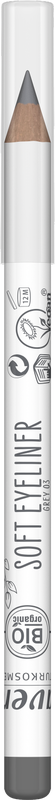 Lavera Soft eyeliner grey 03 bio 1.00 Stuks