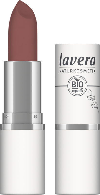 Lavera Lipstick velvet matt auburn brown 02 bio 4.5 Gram