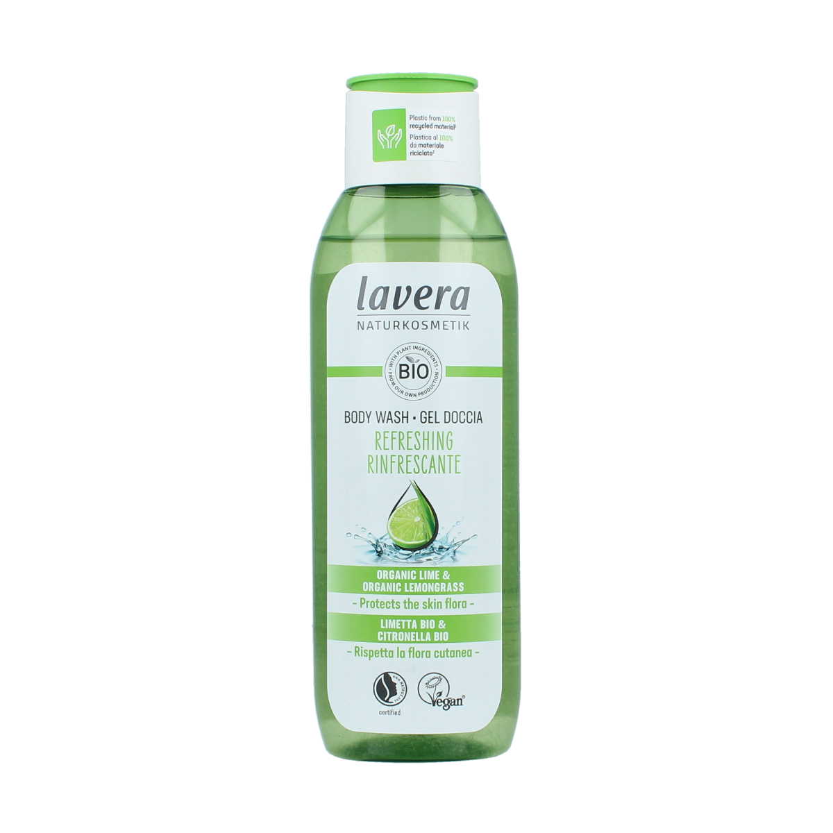 Lavera Douchegel / body wash refreshing bio 250.00 Milliliter