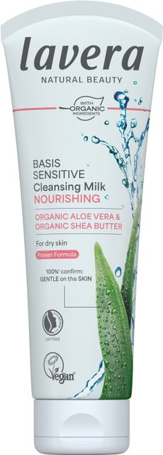 Lavera Basis Sensitive cleansing milk 125 Milliliter