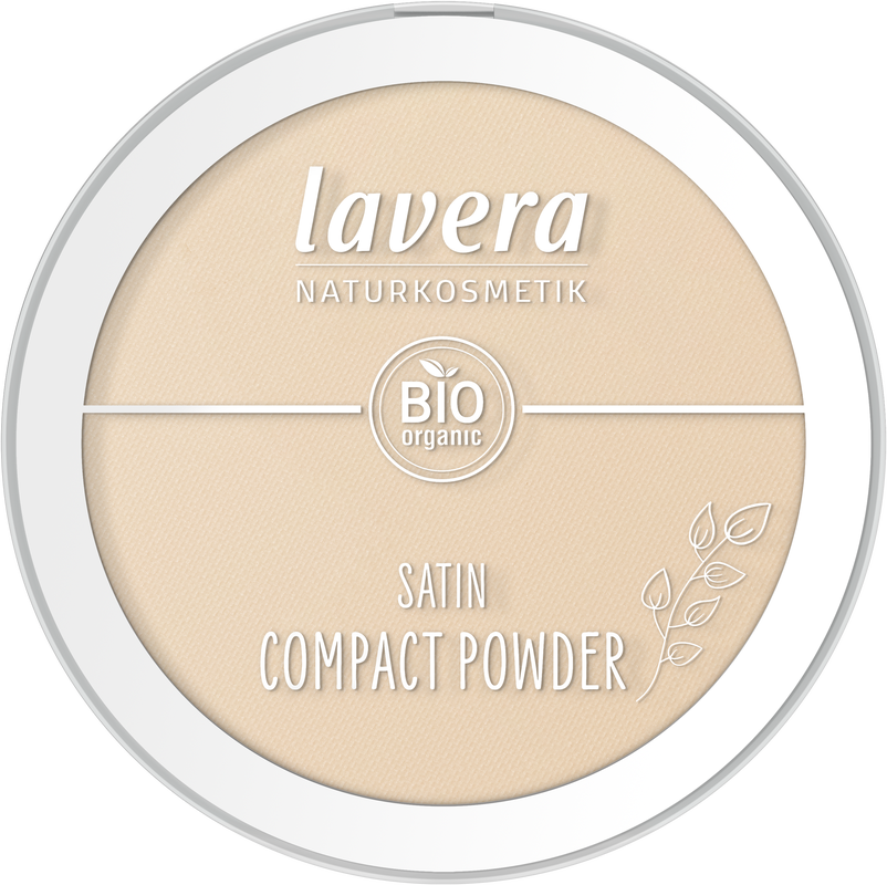 Lavera Satin compact powder medium 02 9.50 Gram