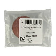 Lavera Velvet blush powder cashmire brown 03 tester 1 Tester