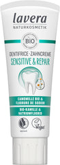 Lavera Tandpasta sensitive & repair bio 75.00 Milliliter