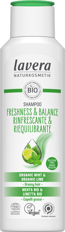 Lavera Shampoo freshness & balance 250 Milliliter