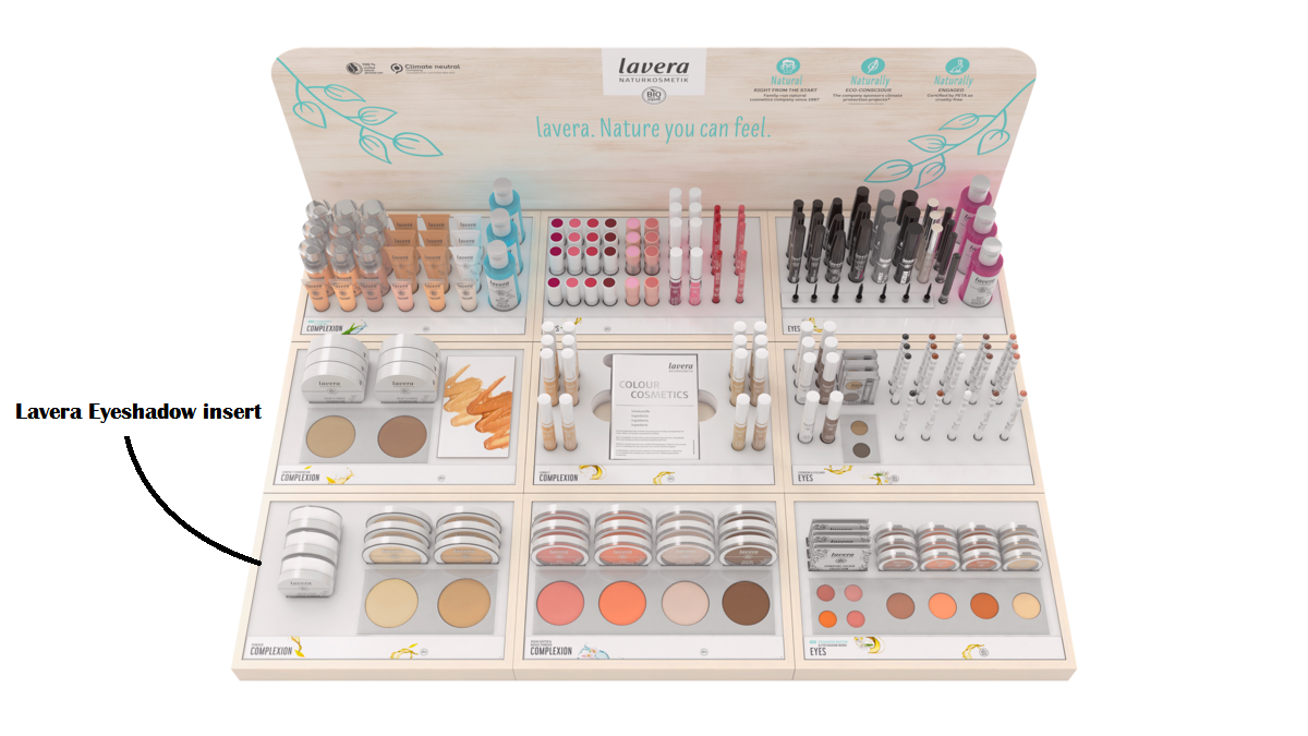 Lavera Eyeshadow insert 1 Stuks