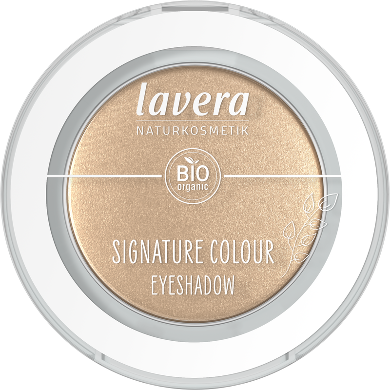 Lavera Signature colour eyeshadow dazzling gold 08 bio 1.00 Stuks