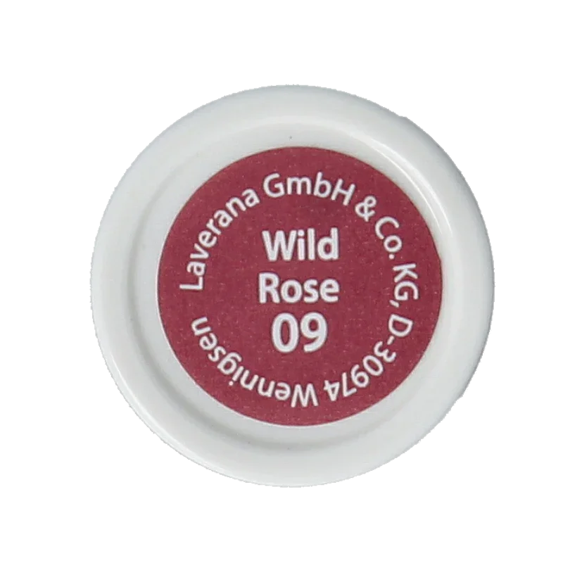 Lavera Lipstick cream glow wild rose 09 4.5 Gram