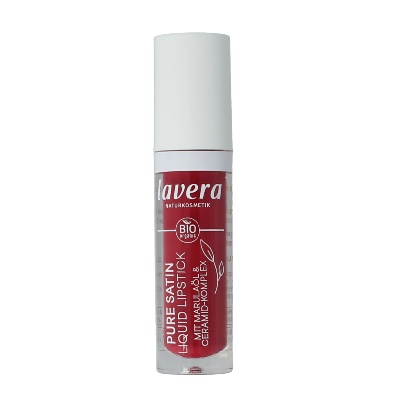 Lavera Lipstick liquid poppy red 01 bio 1 Stuks