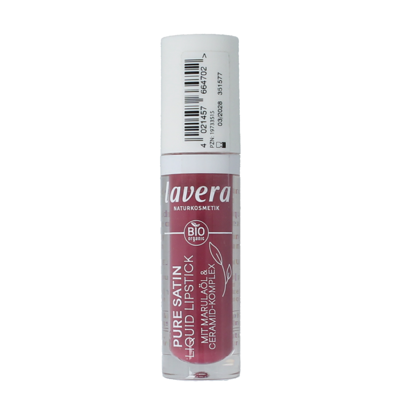 Lavera Lipstick liquid wild mauve 03 bio 1 Stuks