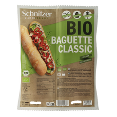 Schnitzer Baguette classic glutenvrij bio 360 Gram