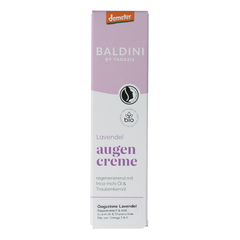 Baldini Oogcreme lavendel regenererend bio demeter 15.00 Milliliter