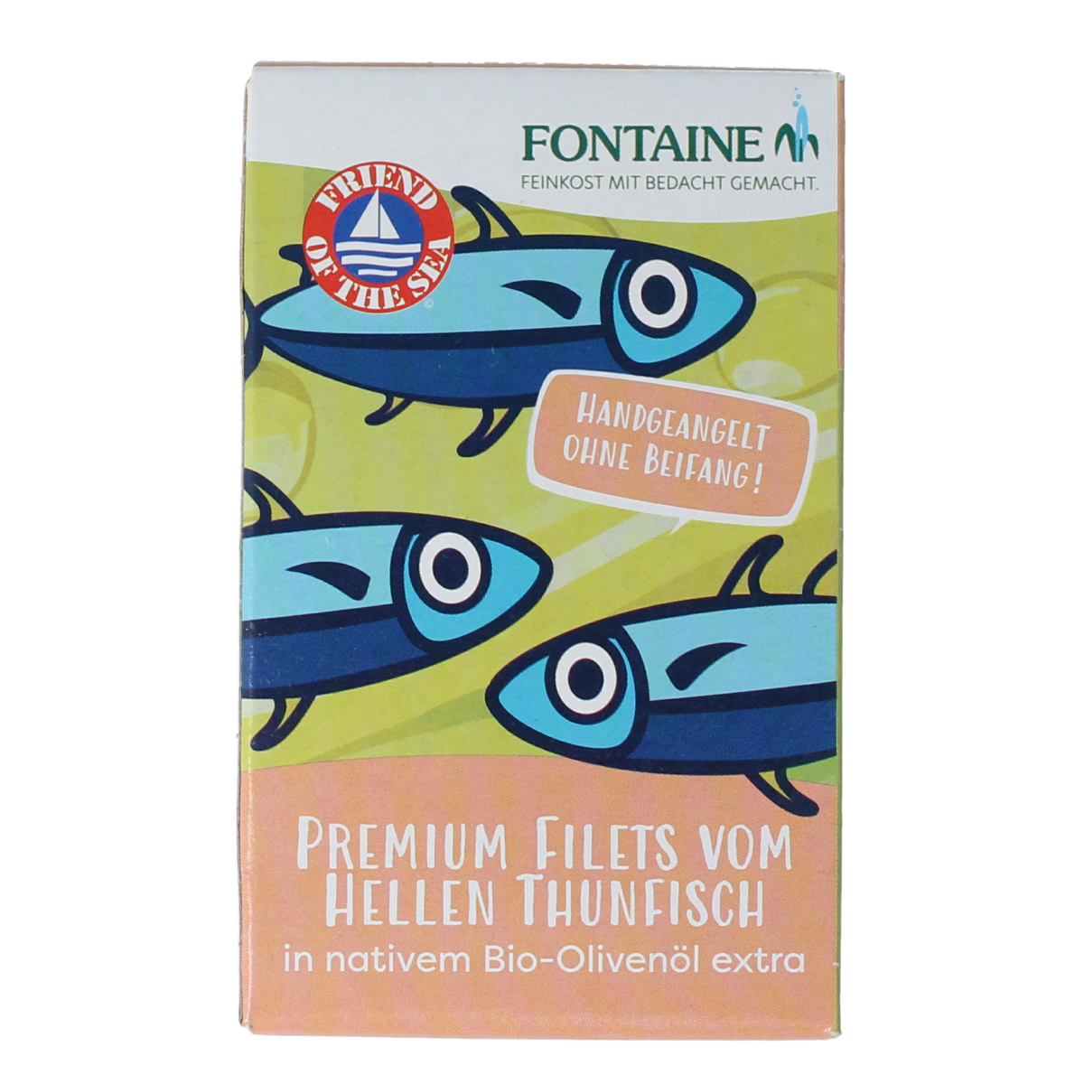Fontaine Tonijnfilet in olijfolie bio 120.00 Gram