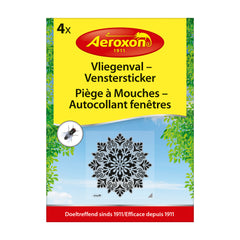 Aeroxon Vliegenval venstersticker 4.00 Stuks