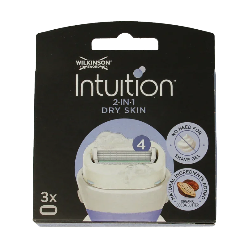 Wilkinson Intuition dry skin mesjes 3 Stuks
