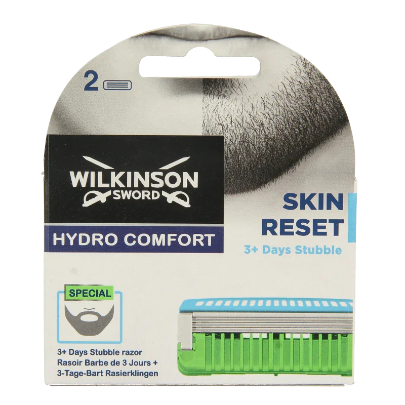 Wilkinson Hydro comfort mesjes skin reset  2 Stuks