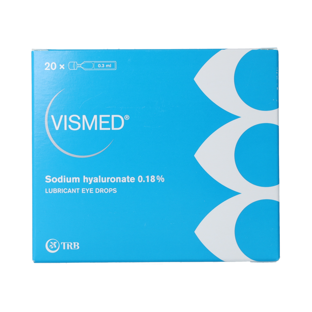 Vismed Oogdruppels medium 0.18% 20.00 Stuks