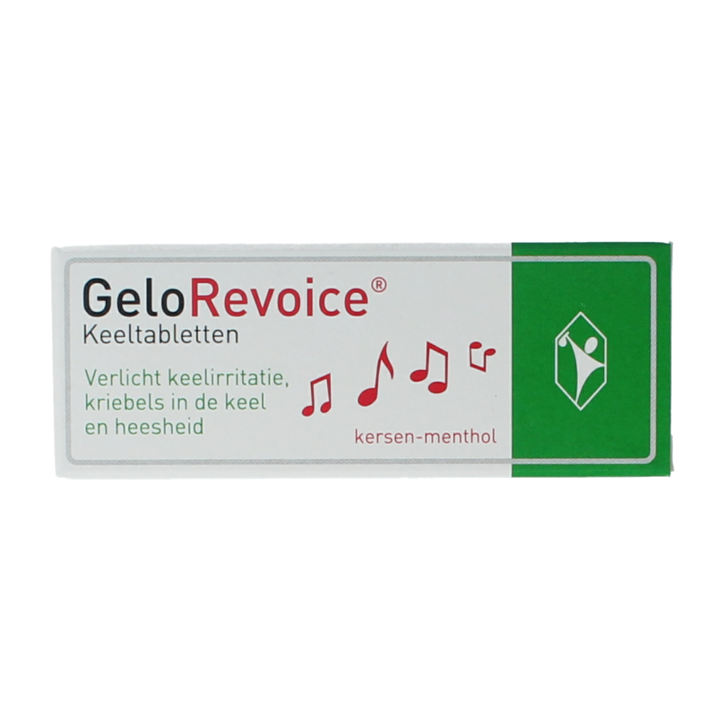 Gelorevoice Keeltabletten kersen - menthol 10 Tabletten